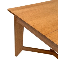 Hendrik Wouda Art Deco Modernist Extending Dining Room Table for Pander, 1924